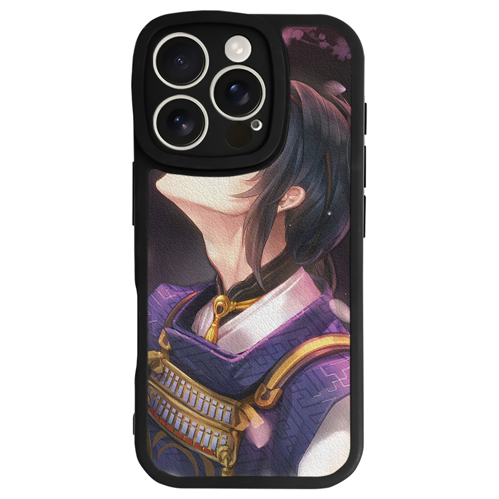 （画像用） 刀剣乱舞 Touken Ranbu 【iPhone 16シリーズ対応】シリコンスマホケース（レザー調） 材質：シリコン